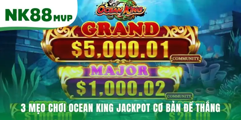 Mẹo Chơi Ocean King Jackpot Dễ Thắng Nhất | 3 Trụ Cột Nổ Hũ NK88 2 Mẹo chơi Ocean King Jackpot dễ thắng nhất xây dựng lợi thế ban đầu