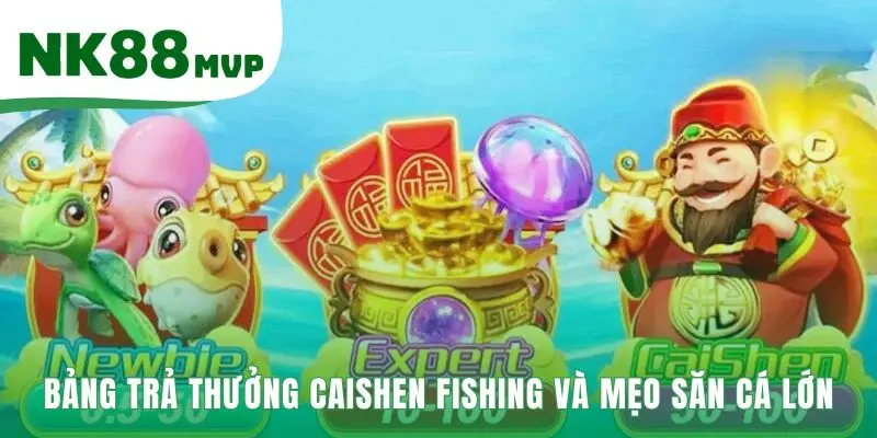 Caishen Fishing - Săn Boss Thần Tài Nhận Thưởng Tới 300x NK88 4 Tham gia chơi caishen fishing săn nhiều boss