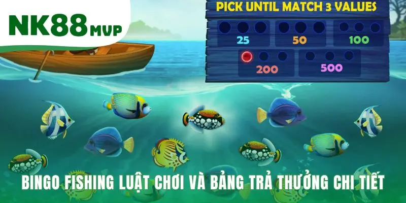 Bingo Fishing | 2 Cơ Chế Chơi và Luật Thưởng Mới Tại NK88 2 Luật chơi Bingo Fishing kết hợp bắn cá và thẻ số may mắn